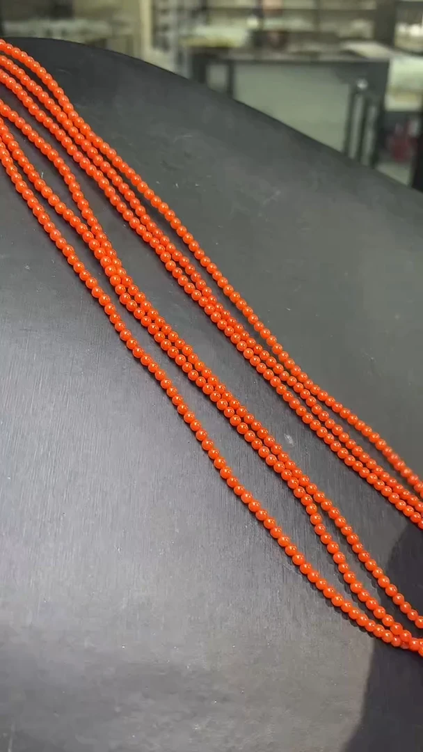 未镶嵌手串南红玛瑙多样性发一保山冰红南红多圈 手串4mm+JP57133