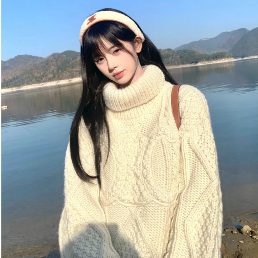 未使用 Celine/思琳 宽松型加绒毛衣加厚毛衫