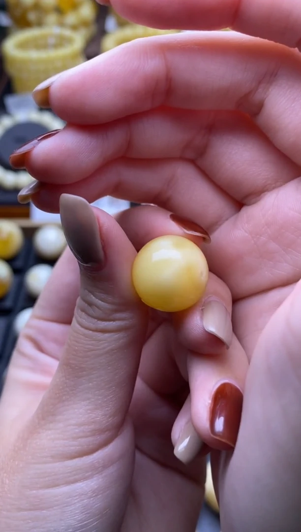 【闪购商品】琥珀裸石未镶嵌大小姐珠宝严选53