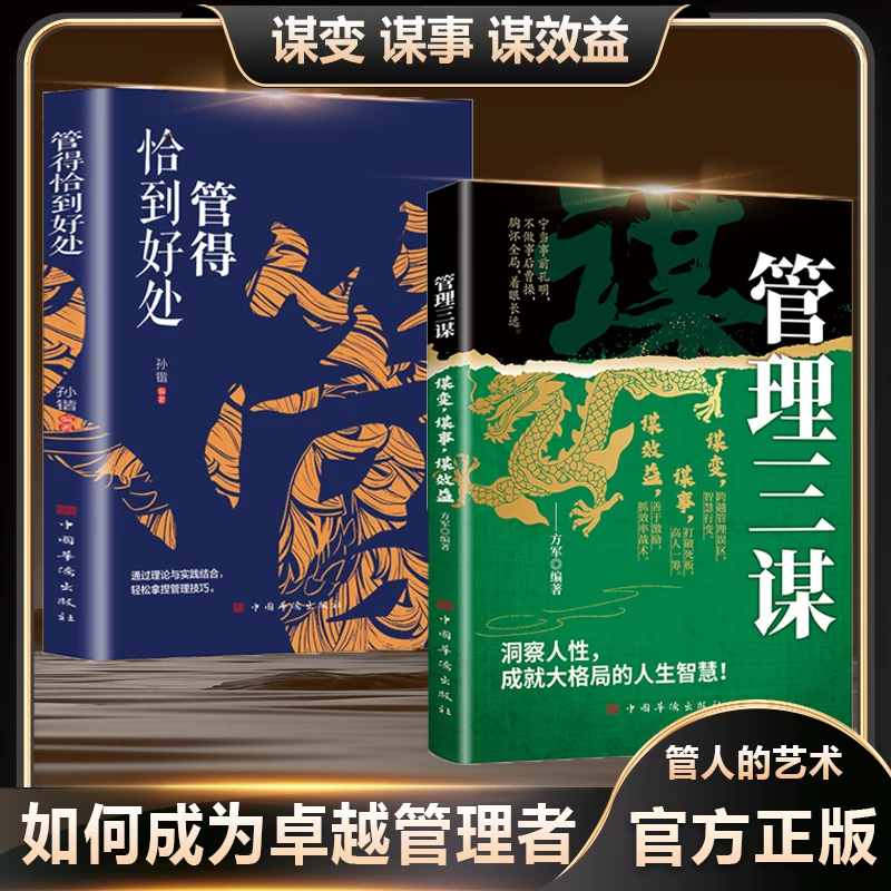 管理三谋 成就大格局的人生战术 打破死板 善于激励 抓效率战术