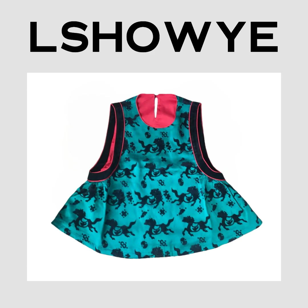 LSHOWYE｜真丝章绒马甲YX-25184