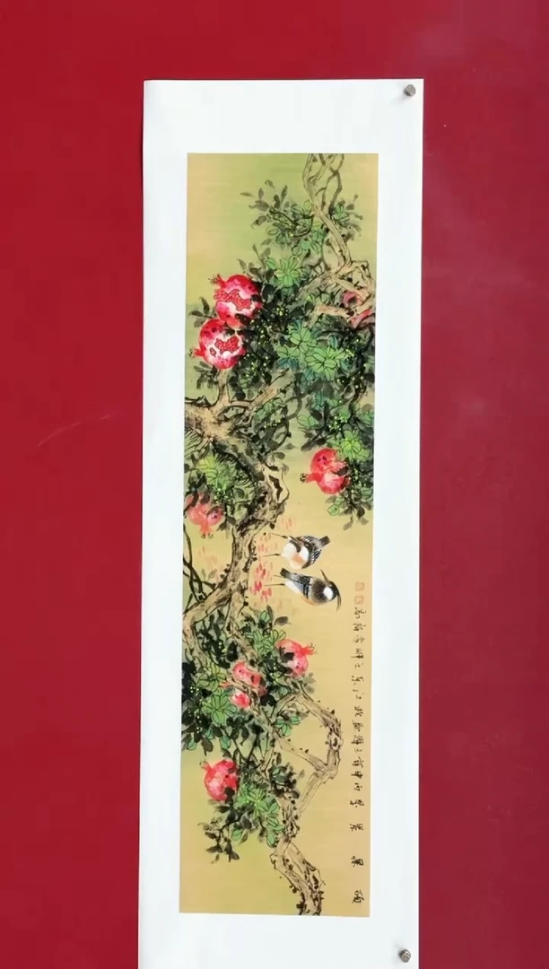 国画国画绘画山水花鸟