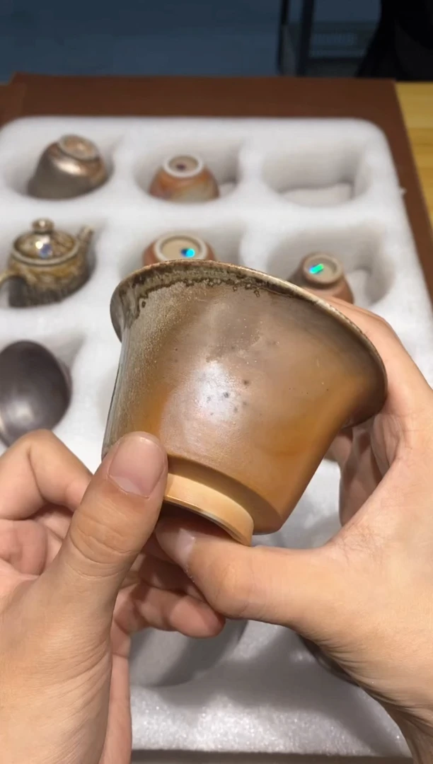 奢瓷/瑞寅柴烧茶器（盖碗）562