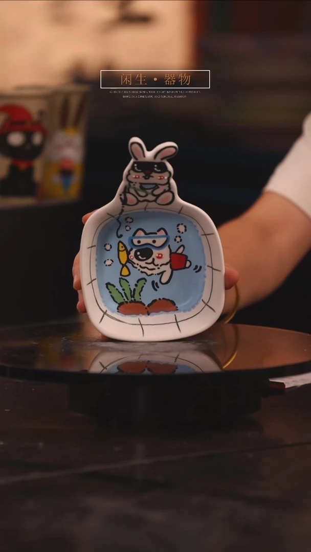 景德镇可爱设计师款陶瓷