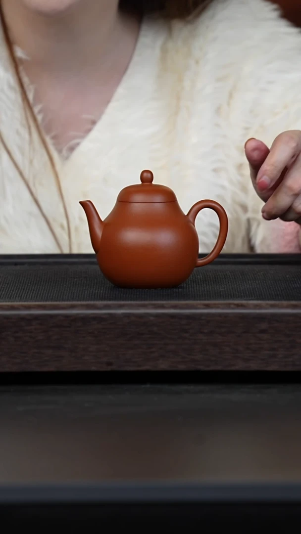 【闪购商品】紫砂茶壶微瑕赵庄朱泥明式宫灯