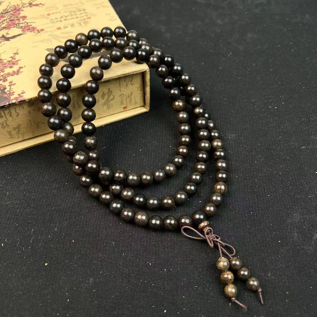 阴沉木精美项链-LQ633