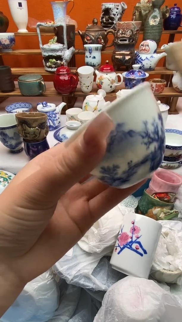 瓷片白*鲸满20包邮一对一闪购
