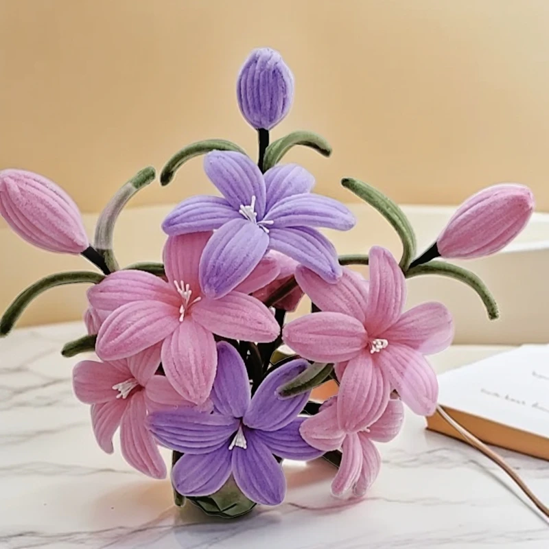 搭配花束手工diy材料包扭扭棒手工DIY