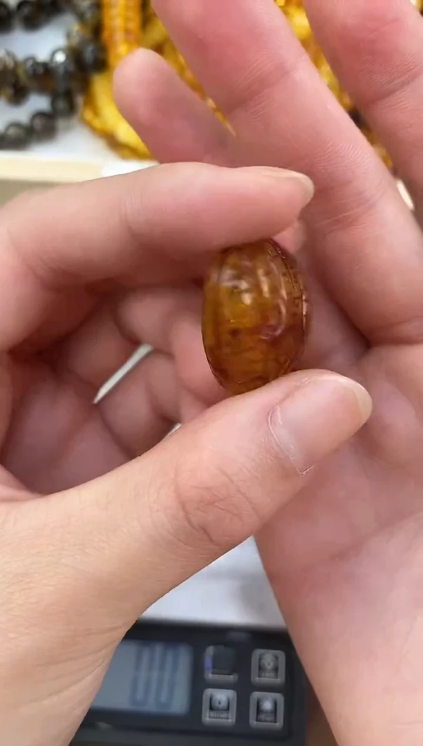 裸石琥珀未镶嵌天然琥珀蜜蜡