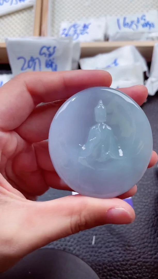 颈饰未镶嵌翡翠00002315观音