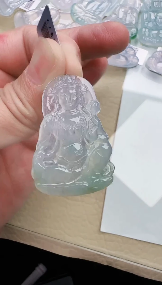 颈饰未镶嵌翡翠缅甸翡翠a货