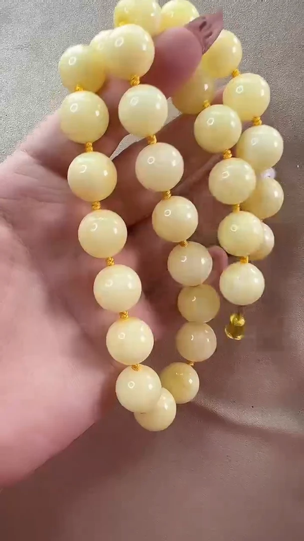 【闪购商品】琥珀颈饰未镶嵌项链
