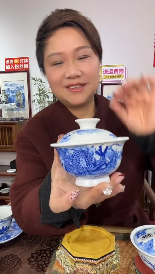 【闪购商品】景德镇手工手绘品牌窑口陶瓷产品