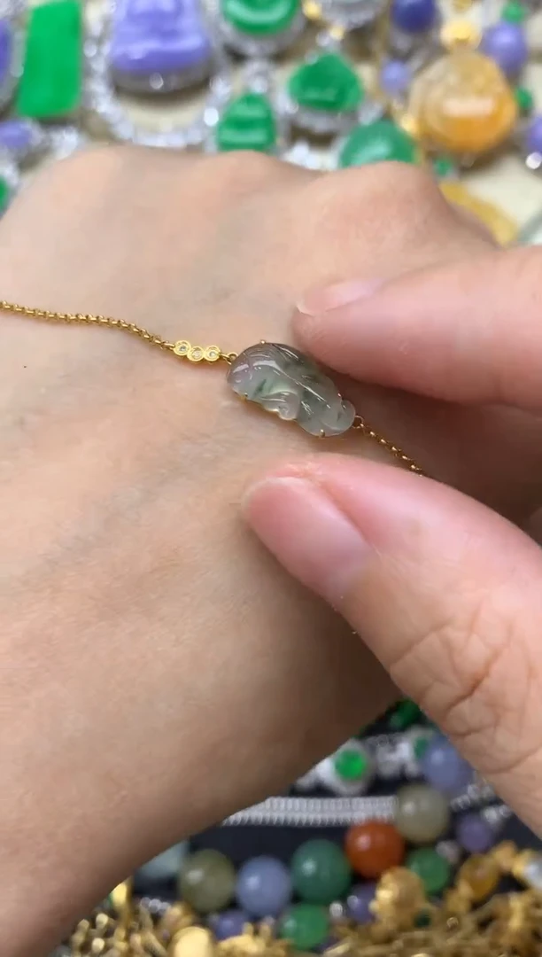 【闪购商品】翡翠手链未镶嵌397-中国好珍宝