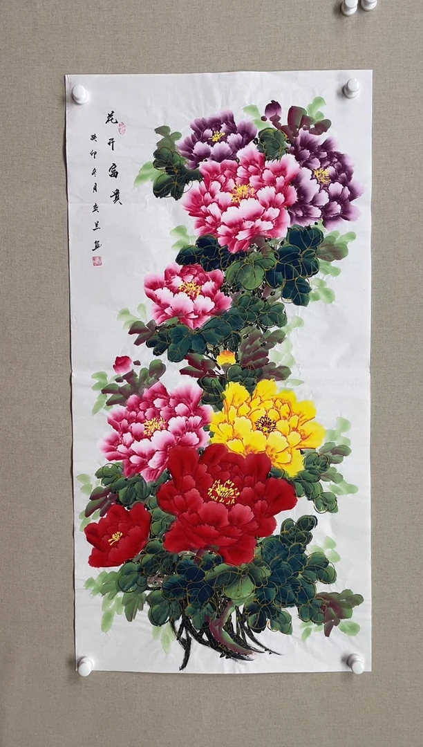 国画138*68 曾弈兰曾弈兰曾弈兰曾弈兰曾弈兰