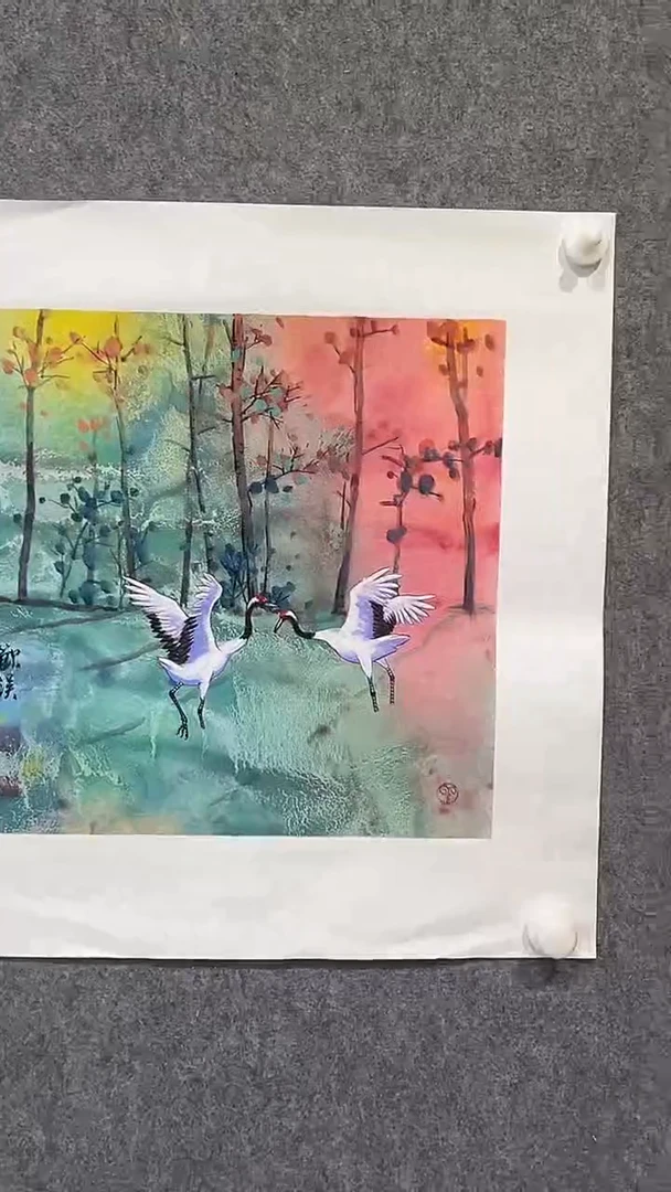国画王忠权-1平尺-国画