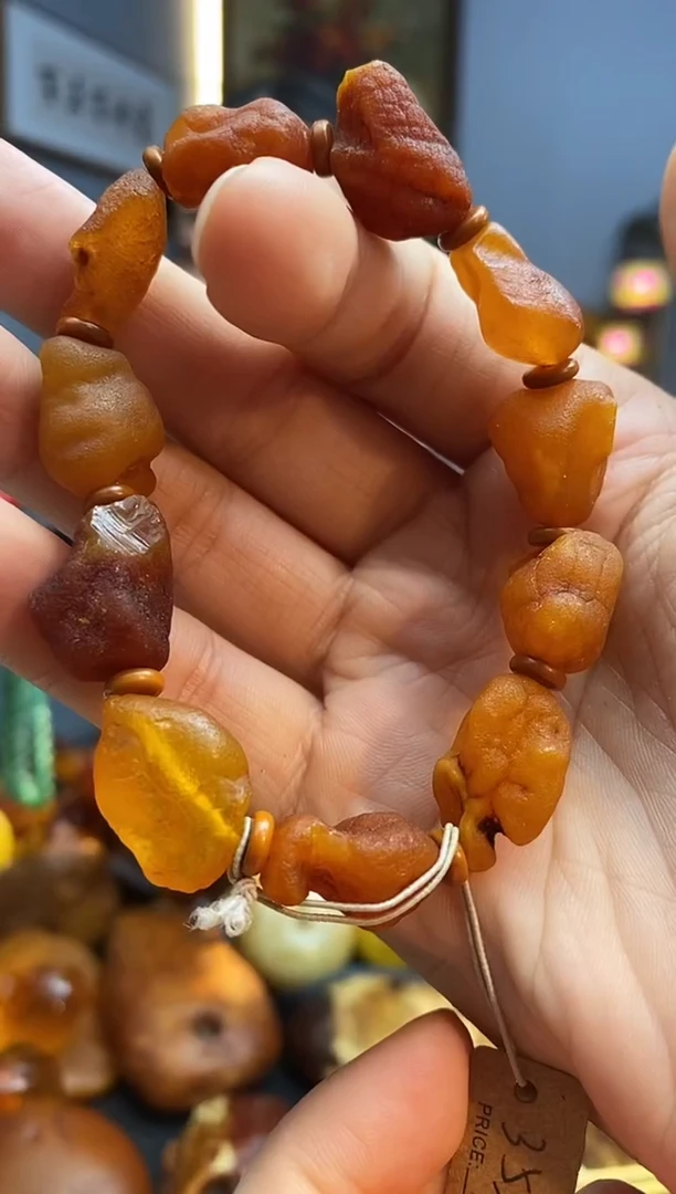 手串琥珀未镶嵌手串