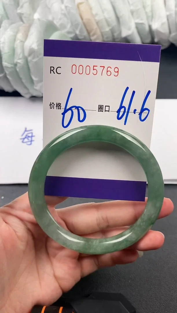 未镶嵌手镯翡翠00005769