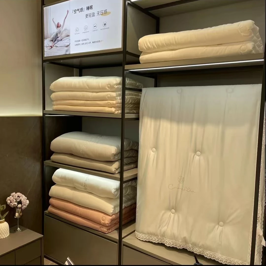 【南纺】御丝緞大提花黄金二和一-字母被-【美杜莎-白】