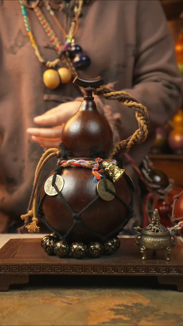 135大漆一物一拍记葫堂出品【不带手串】