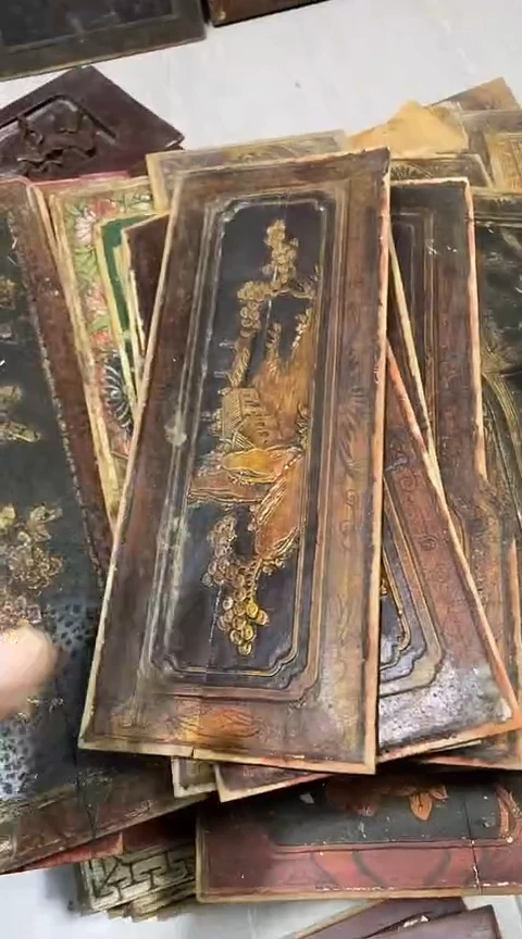 【闪购商品】香榧木微瑕孤品木雕五个60