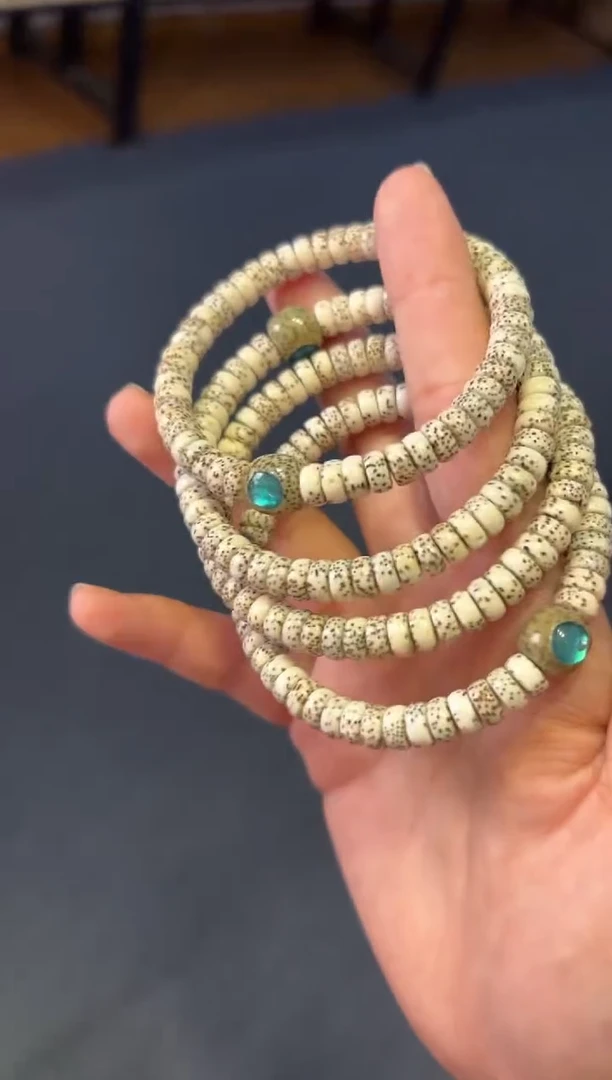 吊坠柏香籽/百香籽7mn星月药片【蓝色】