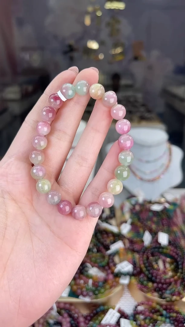 【闪购商品】碧玺/未镶嵌8mm+碧玺单圈多样性发货