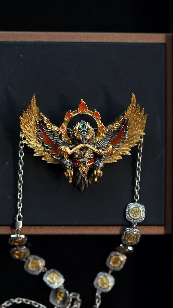 花岗岩吊坠925银三*1111