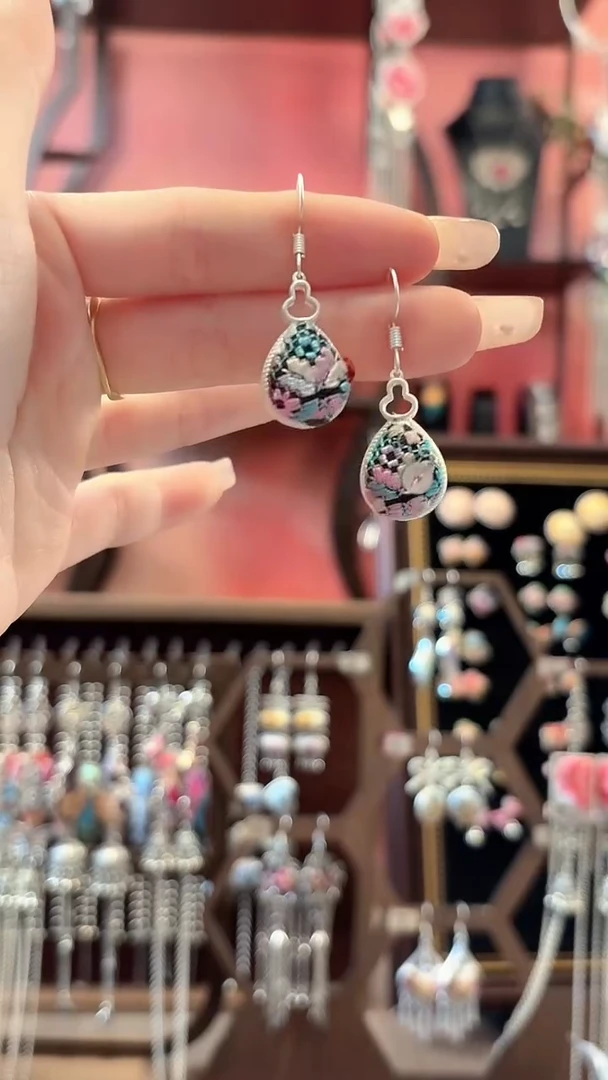 织绣 云织谣民族风精美饰品  216