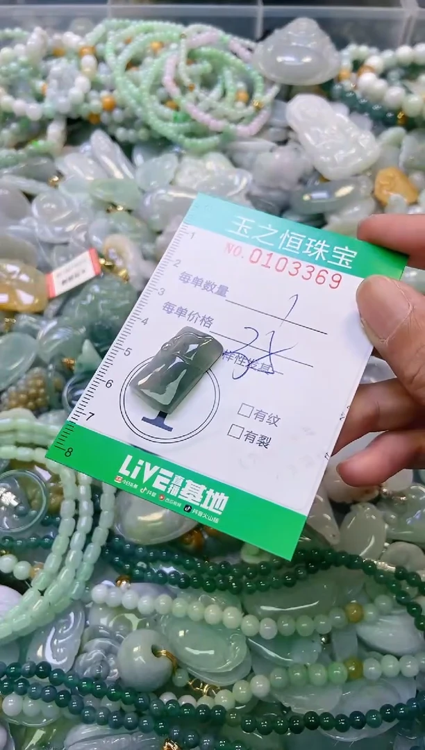 翡翠未镶嵌颈饰闪购0103369