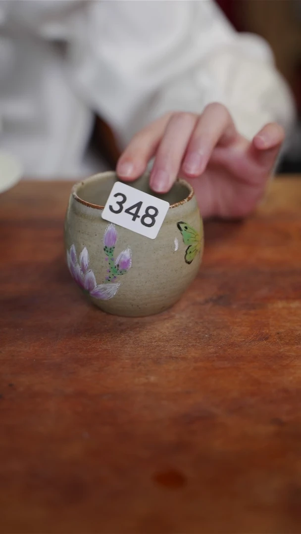 杯等烟雨陶瓷手作主人杯348