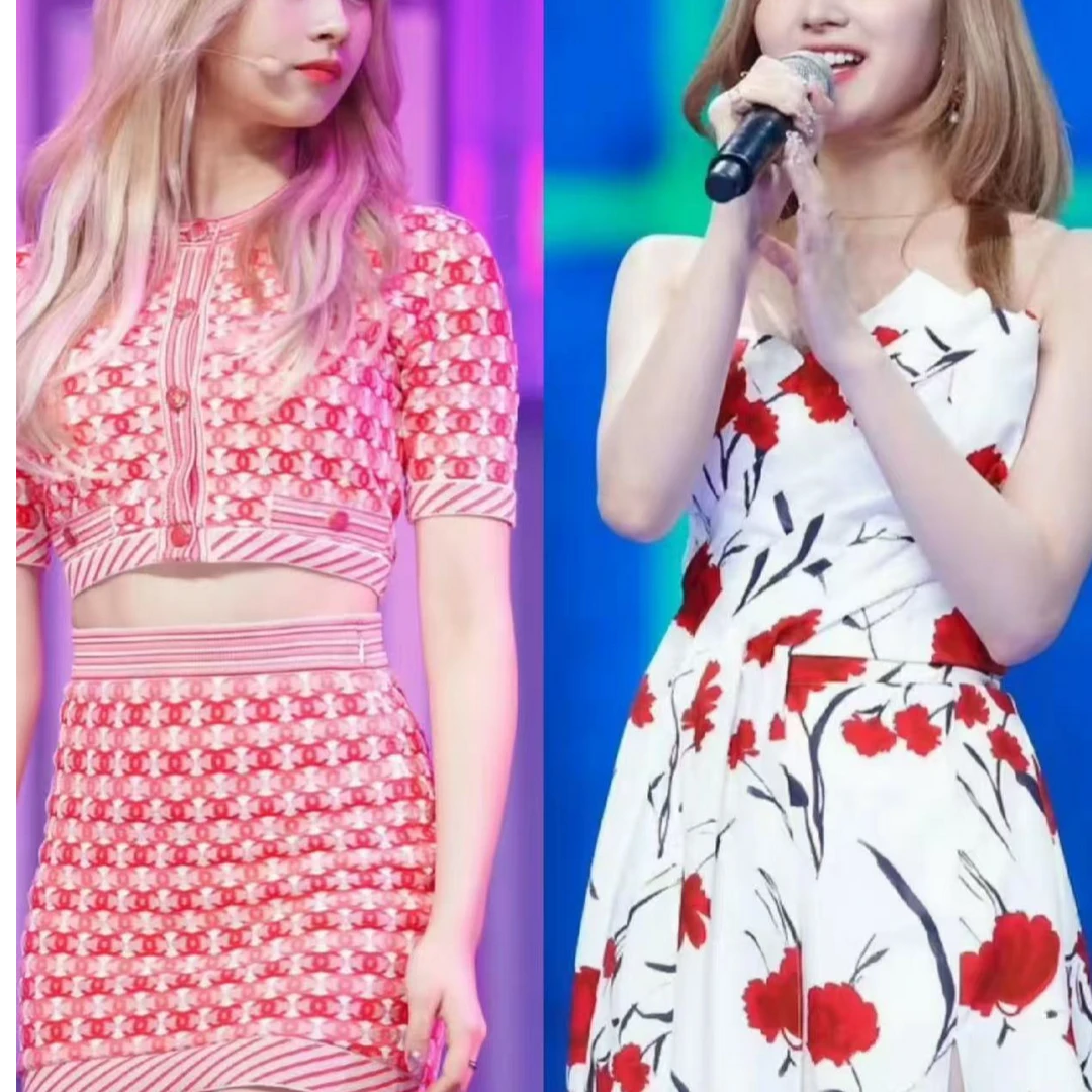 99新 Chanel/香奈儿 Chanel满logo双c包臀裙 42码