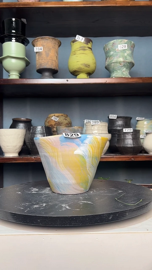 瓷片白泥829有孔17/13