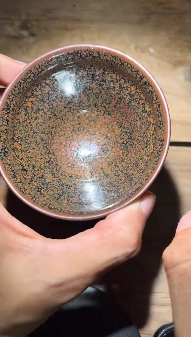 茶盏老木头精品柴烧154
