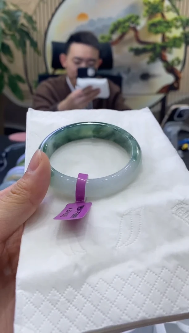 未镶嵌手镯翡翠6755