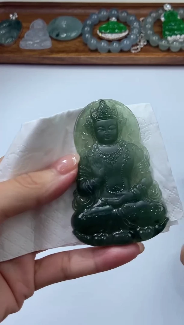 【闪购商品】翡翠未镶嵌挂件280370