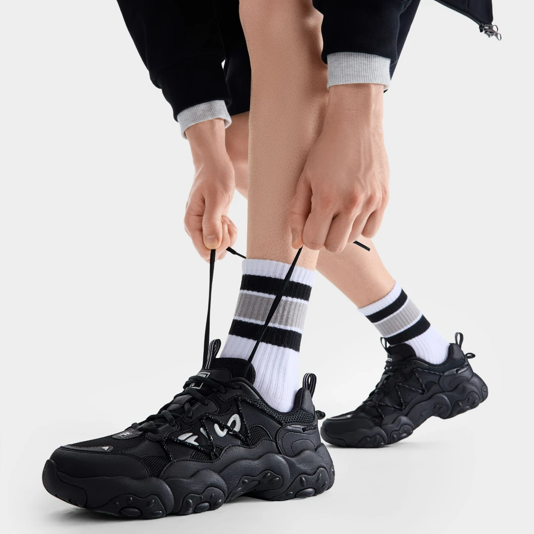 Fila/斐乐【猫爪6】情侣夏季新户外透气复古运动老爹鞋F12M532105F