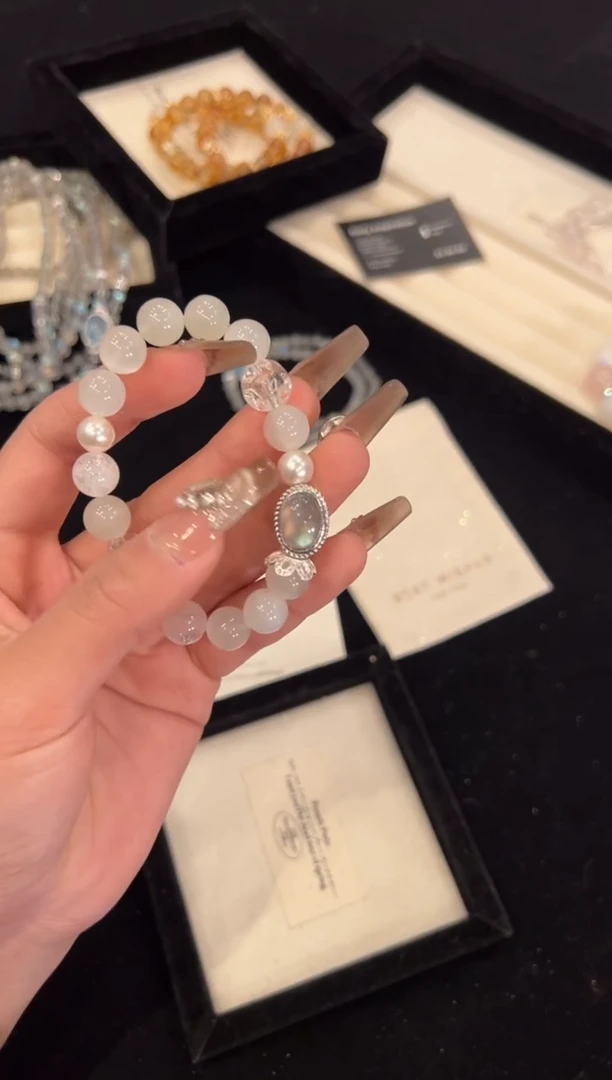 【闪购商品】水晶手链合金白月光手链x1007