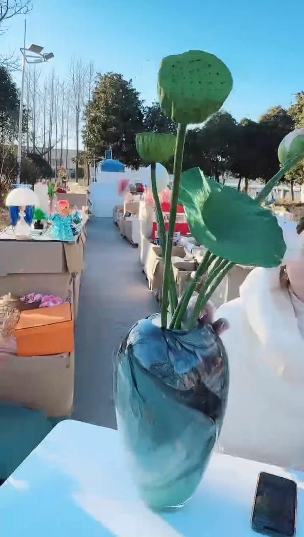 【闪购商品】玻璃YS-荷花8支