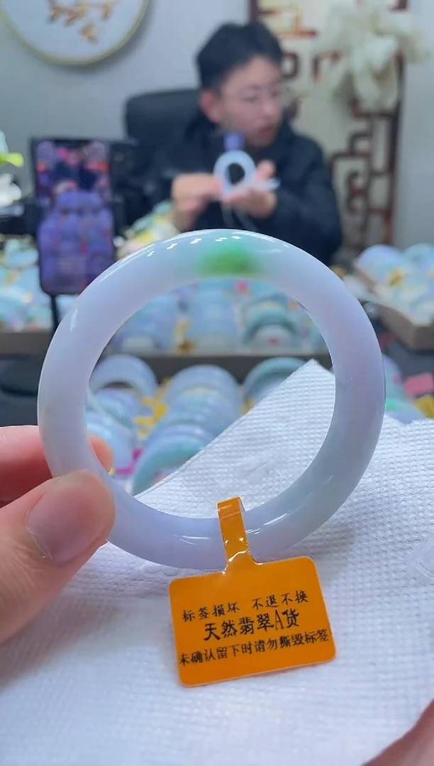 未镶嵌手镯翡翠124-55