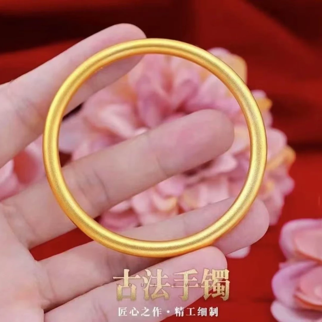 合金手镯 合金好物 经典古法手镯 不掉色