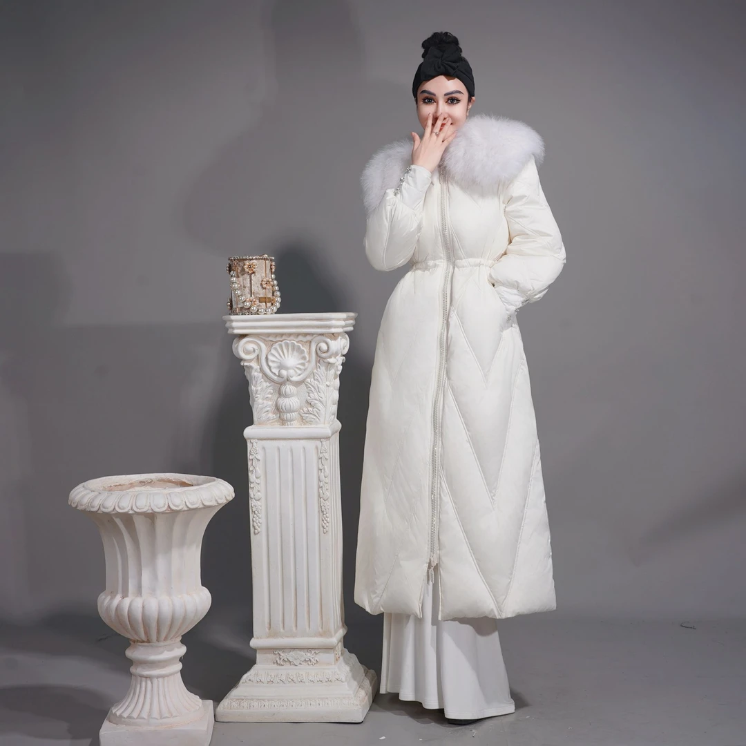 【星姐推荐】星原创高级定制【丹麦雪境】设计师款冬季轻奢名媛外套