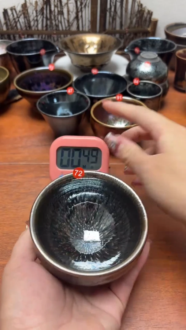 【闪购商品】茶盏72号建盏工匠茶器