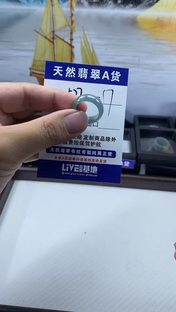 未镶嵌戒圈翡翠527