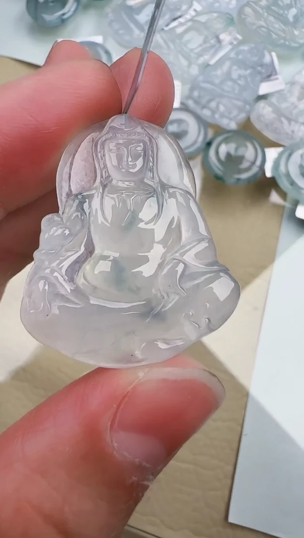 翡翠未镶嵌颈饰缅甸翡翠a货