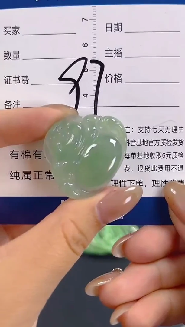 颈饰未镶嵌翡翠纯天然缅甸翡翠A货