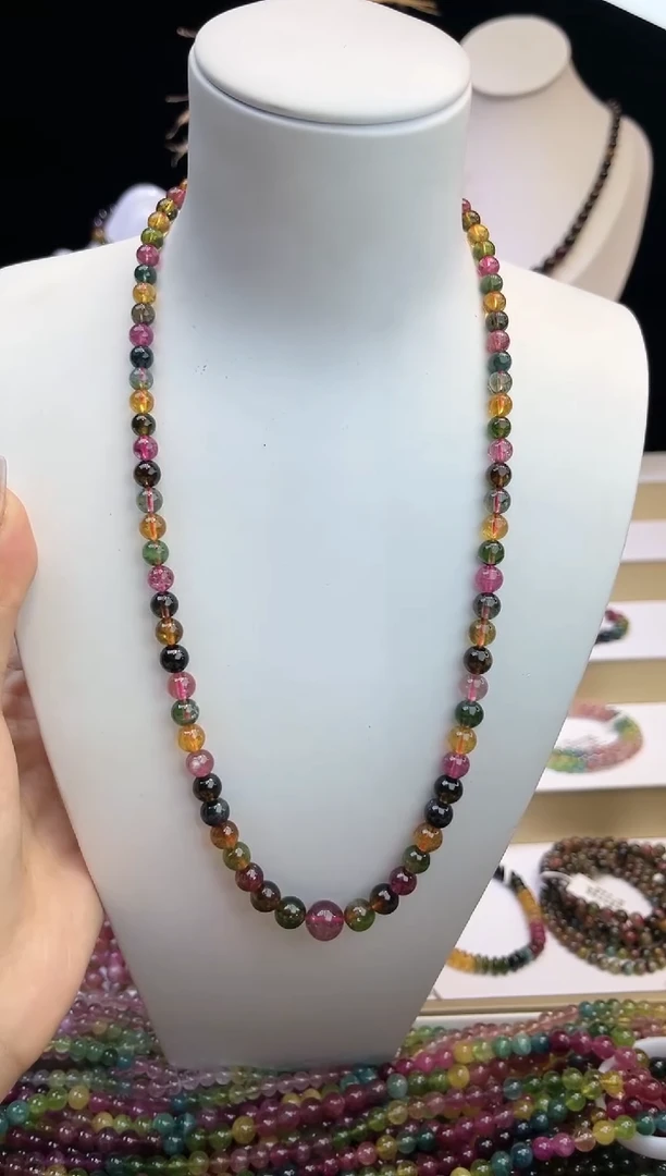 【闪购商品】碧玺/未镶嵌J碧玺塔链多样性发货