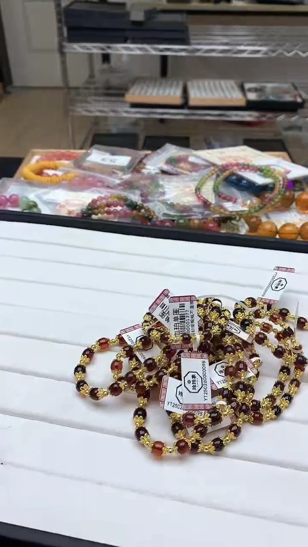 【闪购商品】血珀手链未镶嵌手链26
