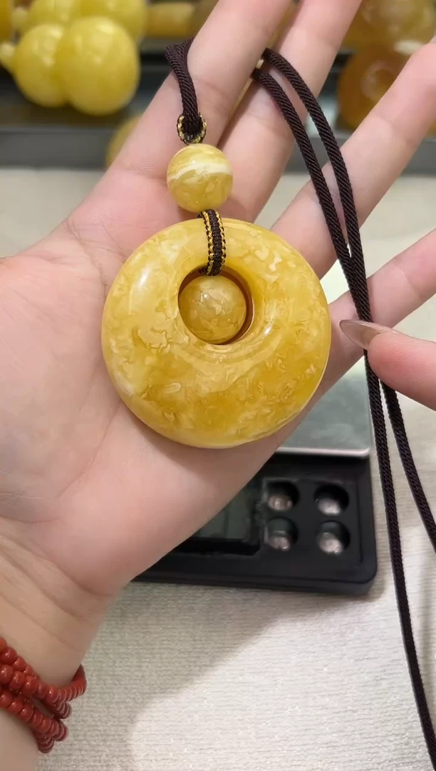 裸石琥珀未镶嵌琥珀蜜蜡吊坠