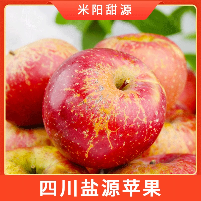 【米阳甜源】四川盐源苹果 4.5斤约7-15个